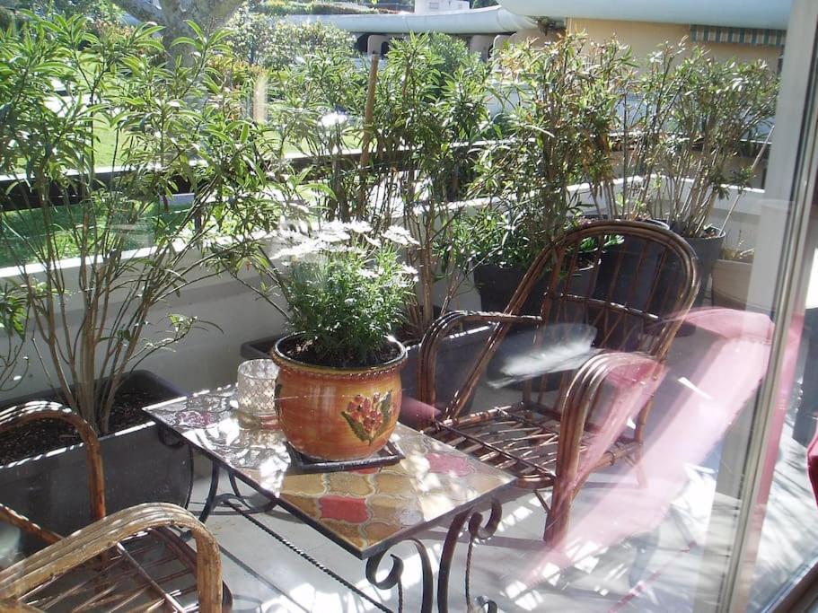 80M2 Dans Parc Classe, Piscine, Calme, 5Mn De Cannes Le Cannet Dış mekan fotoğraf